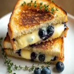 Gourmet Blueberry Grilled Cheese First Image First Image