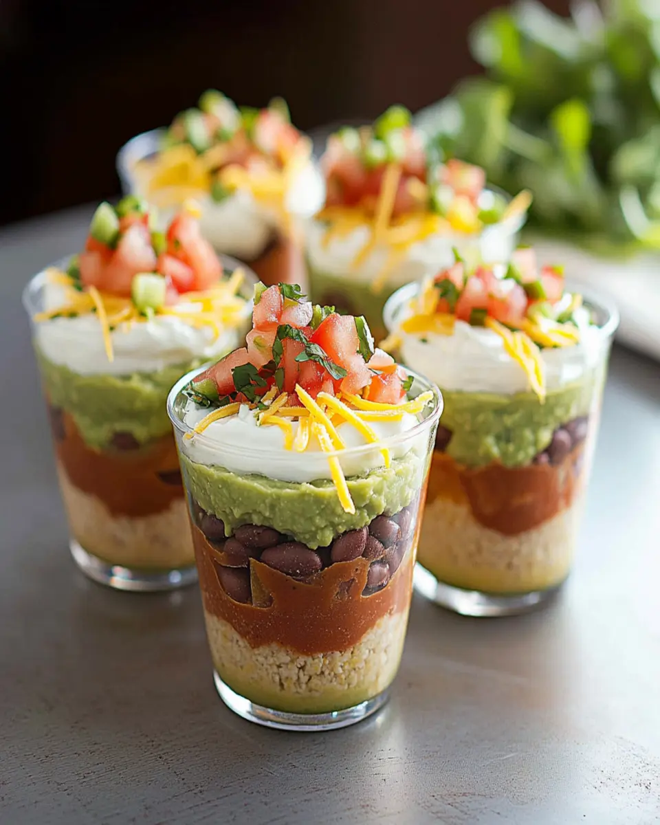7 Layer Dip Cups First Image First Image