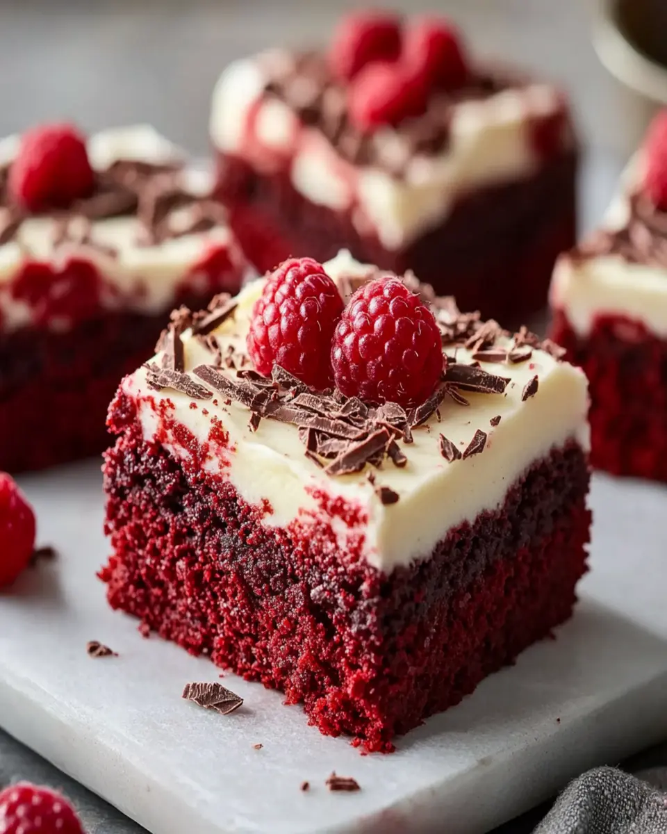 Red Velvet Brownies First Image First Image