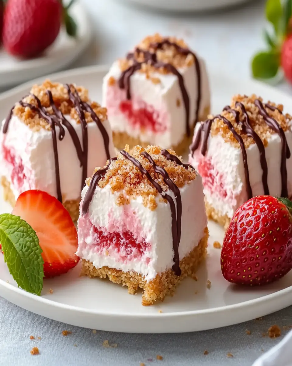 Strawberry Cheesecake Crunch Bites First Image First Image