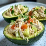 Chicken Salad Stuffed Avocados First Image First Image