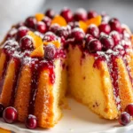 Delicious Cranberry Orange Cake First Image First Image