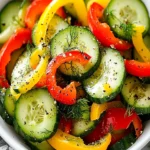 TikTok Cucumber Salad First Image First Image