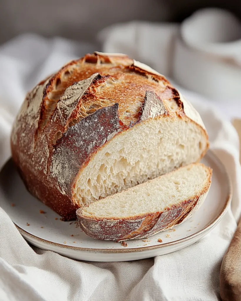 Easy Sourdough Bread First Image First Image