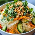 Vibrant Vietnamese Glass Noodle Salad First Image First Image