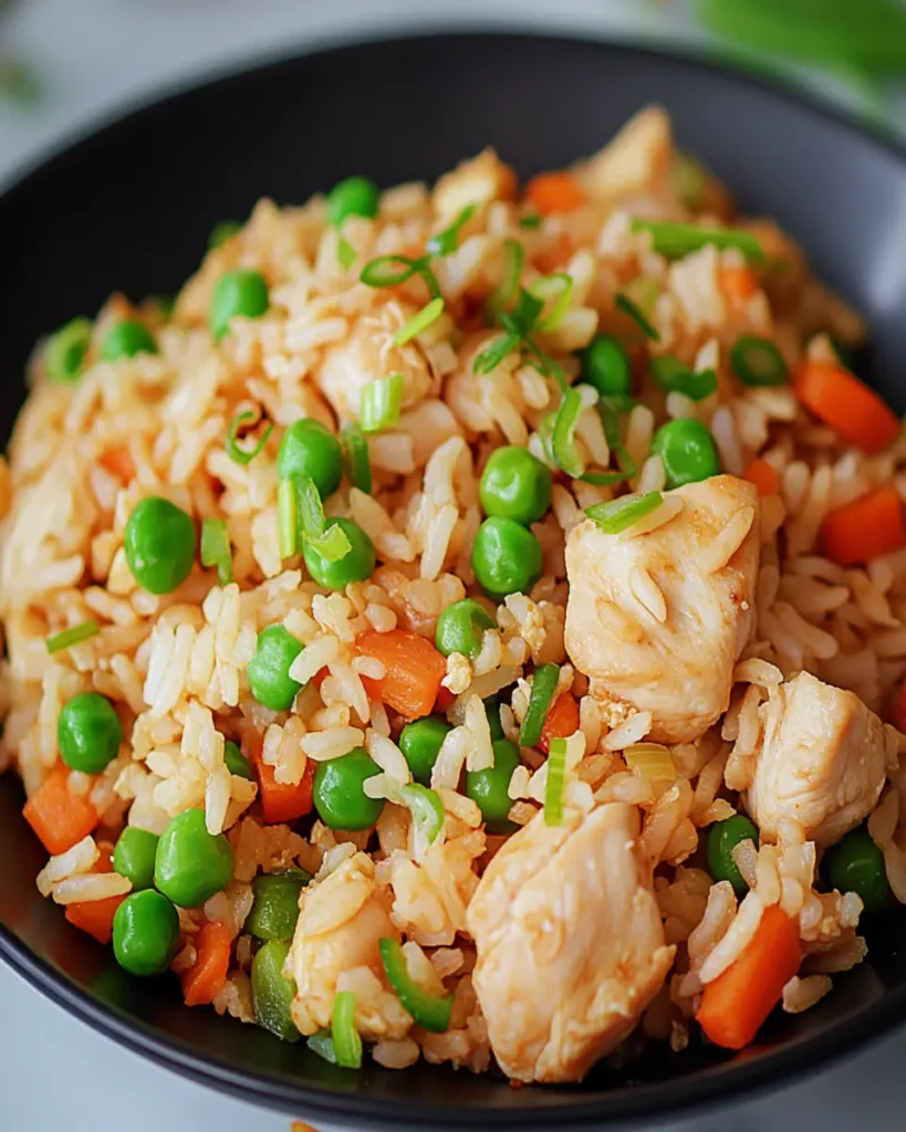 Easy Chicken Fried Rice Recipe First Image First Image