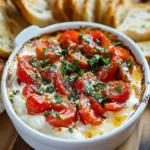 Three-Cheese Tomato Bruschetta Dip Recipe First Image First Image