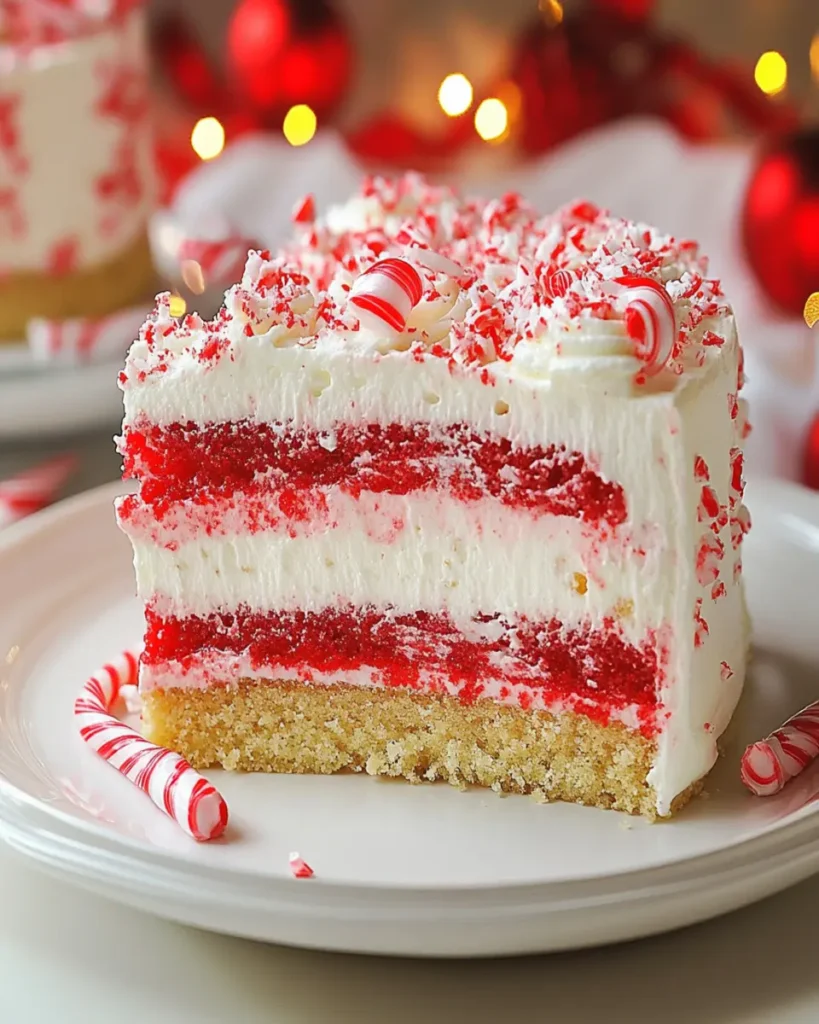 Candy Cane Lush Cake First Image First Image
