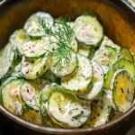 Creamy Cucumber Dill Salad First Image First Image