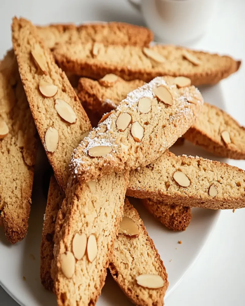Almond Biscotti First Image First Image