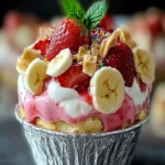 Strawberry Cheesecake Banana Pudding First Image First Image
