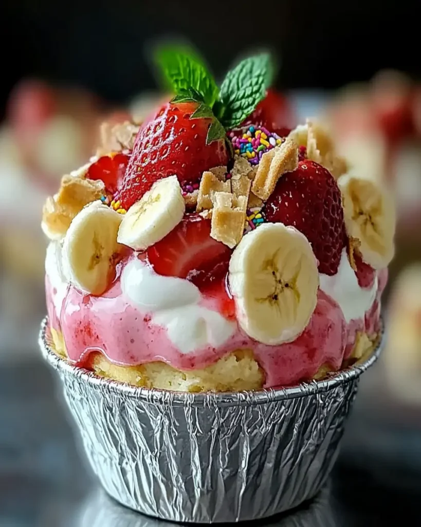 Strawberry Cheesecake Banana Pudding First Image First Image