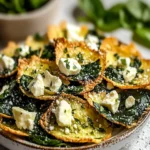 Mediterranean Spinach & Feta Crisps Quick Snack First Image First Image