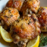 Juicy Garlic Lemon Chicken Thigh Pieces First Image First Image