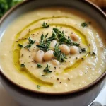 Roasted Celery Root and White Bean Soup First Image First Image