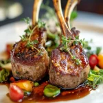 Garlic Herb Crusted Lamb Chops First Image First Image