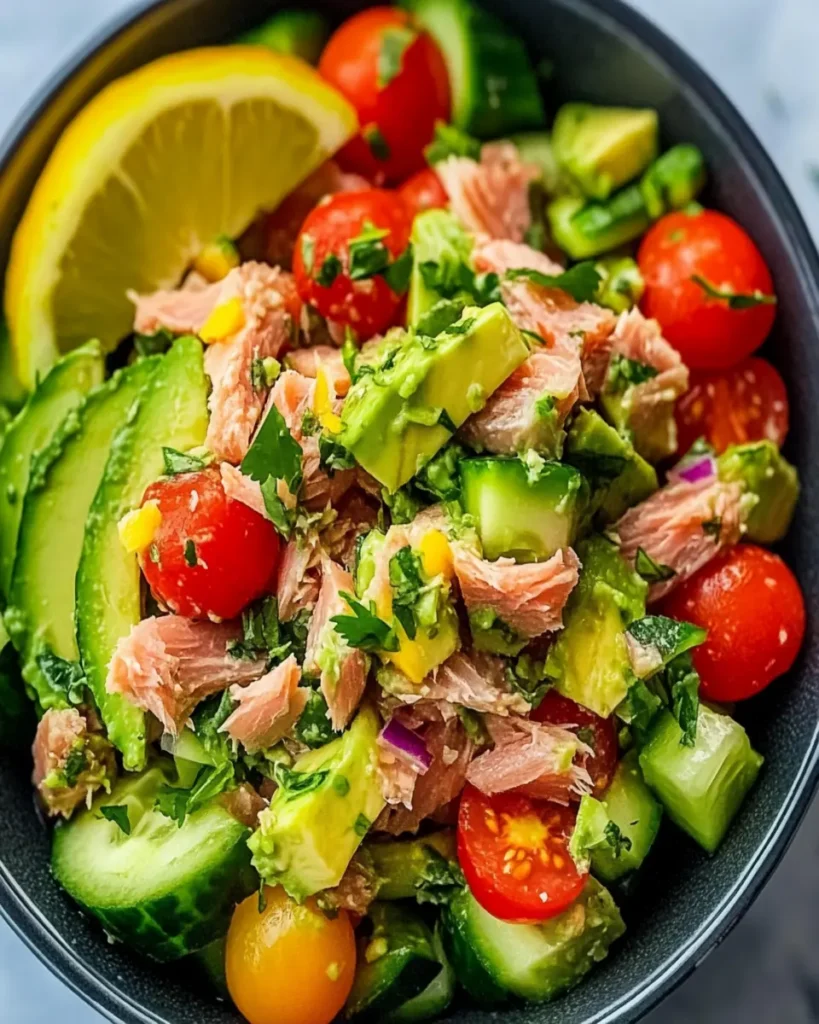 Tuna Avocado Salad First Image First Image