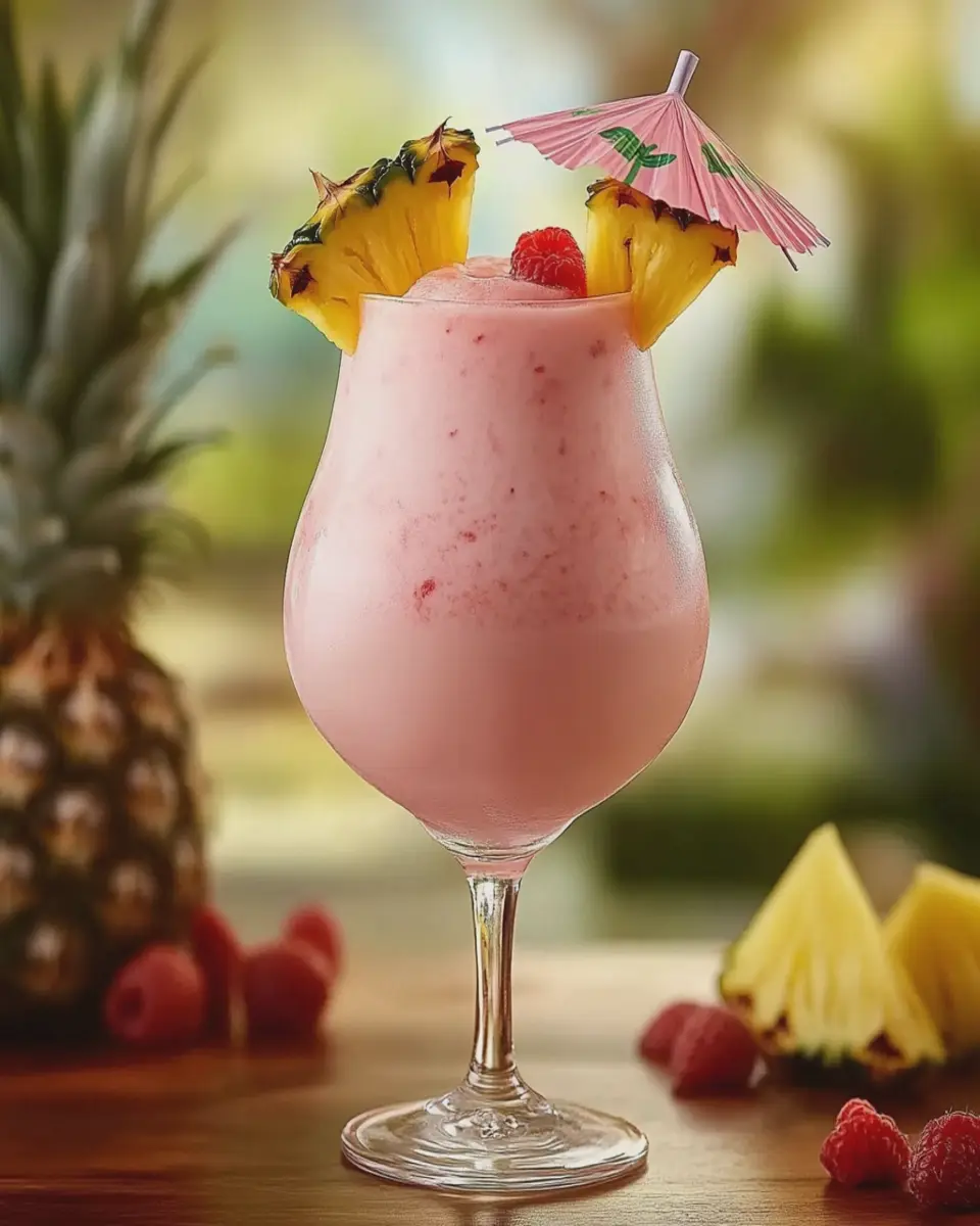 Tropical Pink Flamingo Piña Colada First Image First Image