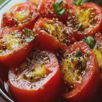 Marinated Tomatoes First Image First Image