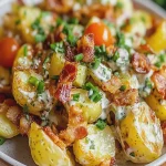 Viral Crispy Smashed Potato Salad First Image First Image