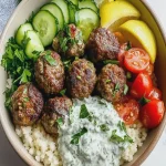 Greek Meatball Bowl First Image First Image