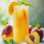 Fresh peach lemonade First Image First Image